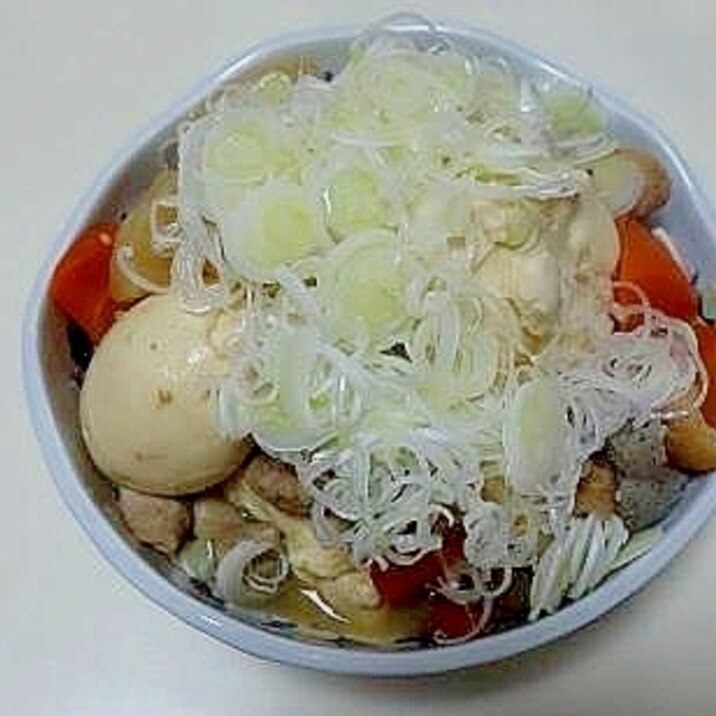 炊飯器でもつ煮